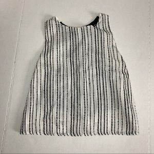 Cute tank top with open back design